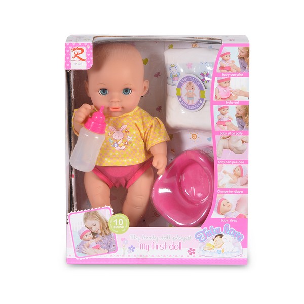 Продукт Moni - Пишкащо бебе с памперс и гърне, 31cm - 0 - BG Hlapeta